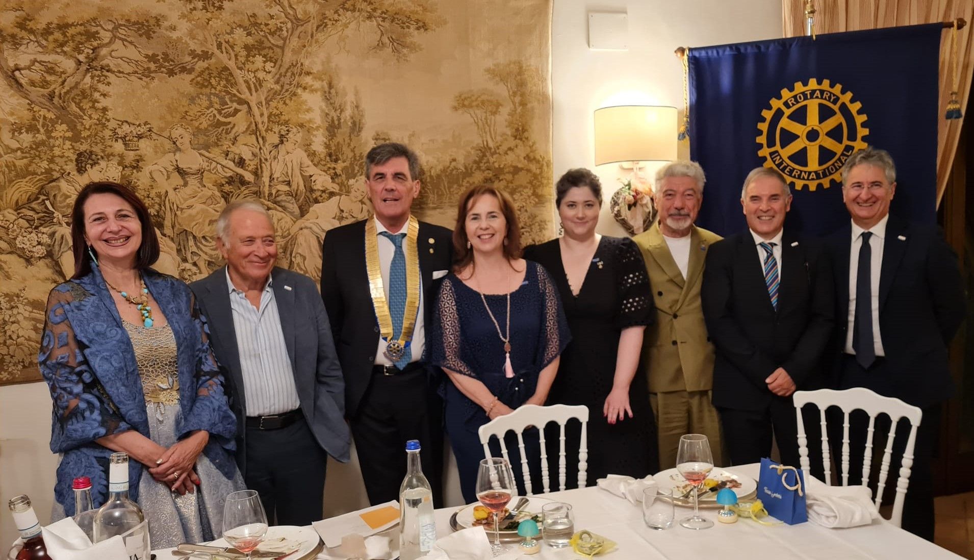 Passaggio del Martelletto al Rotary Club Chieti: Masciarelli è il nuovo presidente