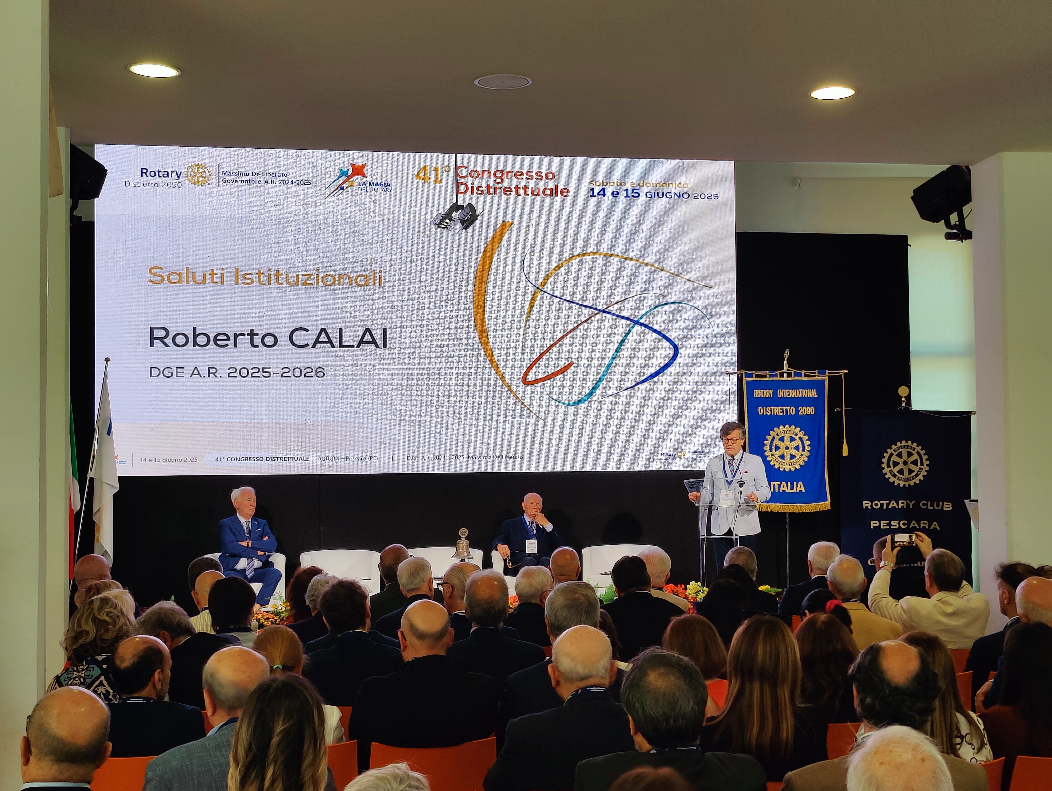 41° Congresso Distrettuale - Un anno di "IRRESISTIBILE MAGIA DEL ROTARY"