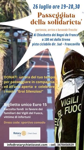 Passeggiata della Solidarietà: un’ora insieme per i nostri Eroi Silenziosi